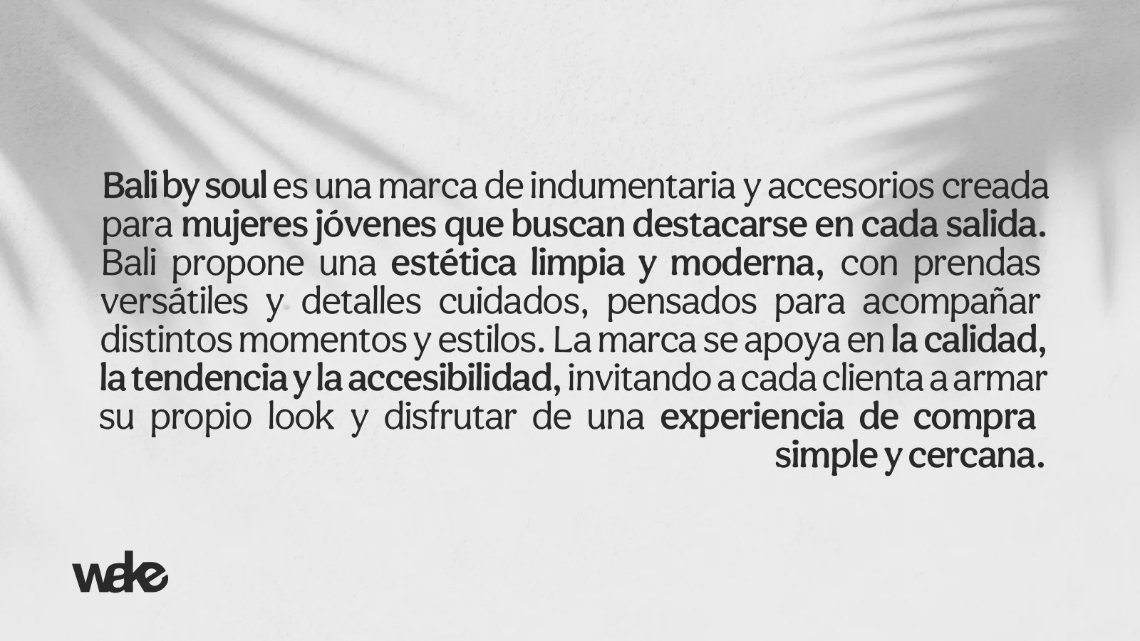 Manual de marca Bali by Soul, página 4 de 32.