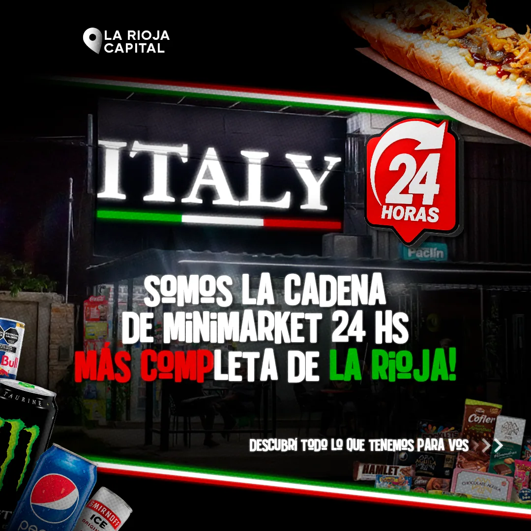 Portada del carrusel de Italy Minimarket 24 h.