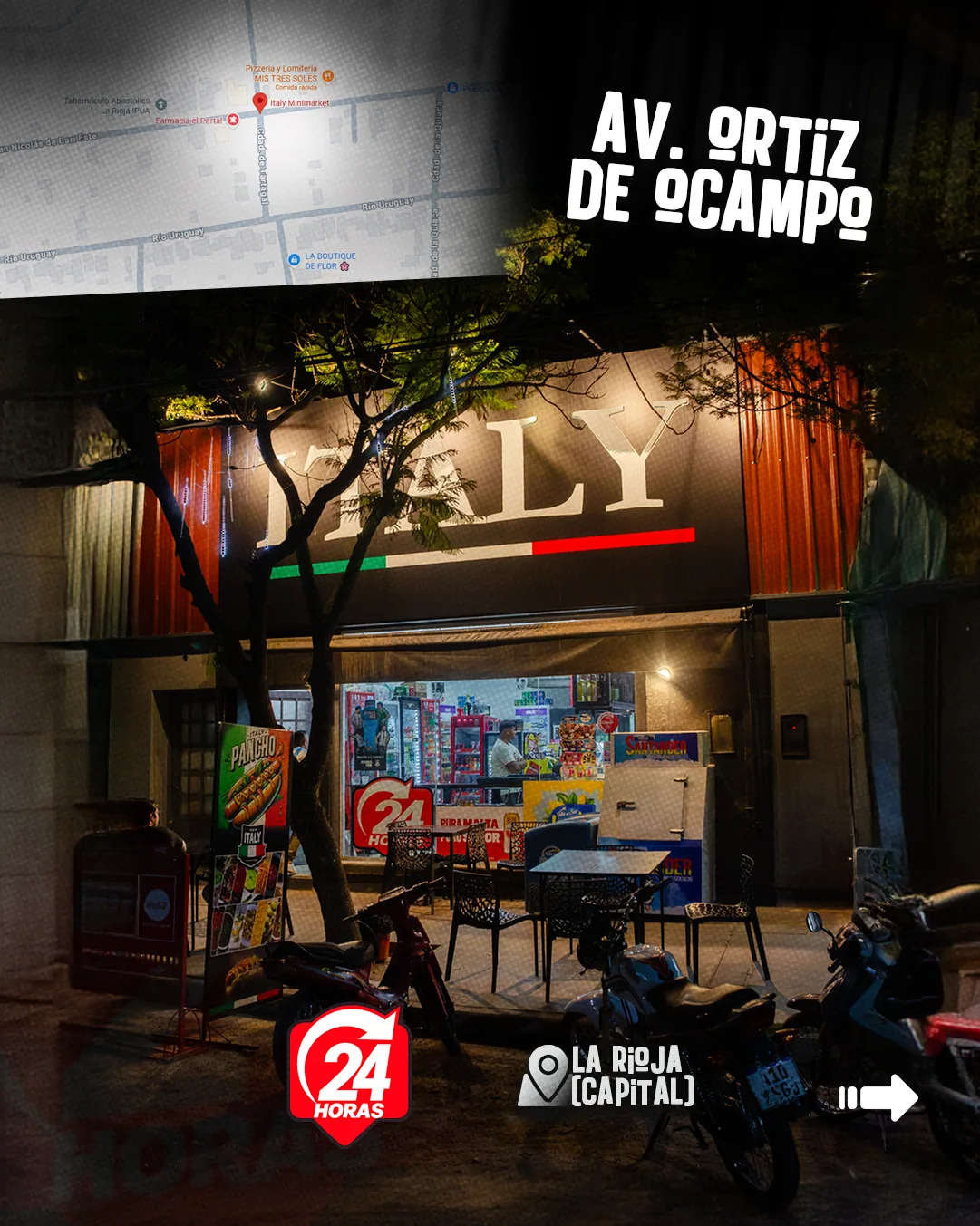Sucursal Av. Ortiz de Ocampo.